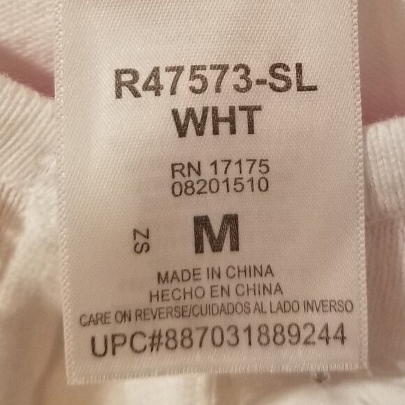 Girls' Bonnie Jean White Cropped Cardigan, Size M, EUC - Picture 7 of 10